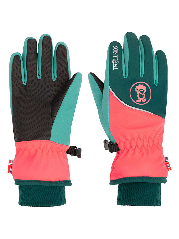 Trollkids Funktions-Handschuhe "Trolltunga" in Petrol - 4