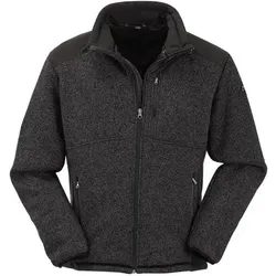 MAUL Herren Unterjacke Strickfleecejacke+Megaliner Br, Größe 68 in Schwarz Schwarz