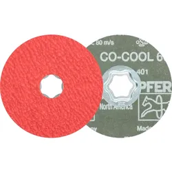 PFERD TOOLS COMBICLICK Keramikkorn Fiberscheibe für Edelstahl - 64189103
