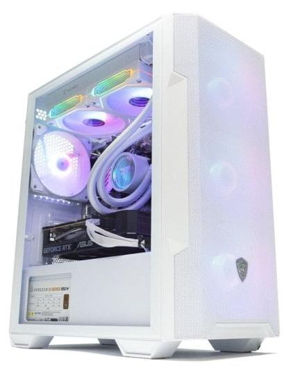 PcCom Ready AMD Ryzen 7 5800X / 32 GB / 1 TB SSD / RTX 5060 V2 Weiß / Windows 11 Home