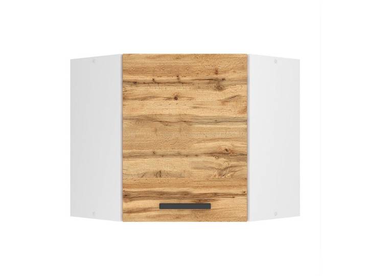 B Belini Group Hängeschrank SGN 60 cm, mit 1 Tür, Wotan-Eiche, Braun, Holz, 60x58x60 cm, Küchen, Küchenmöbel, Küchenschränke, Küchenoberschränke