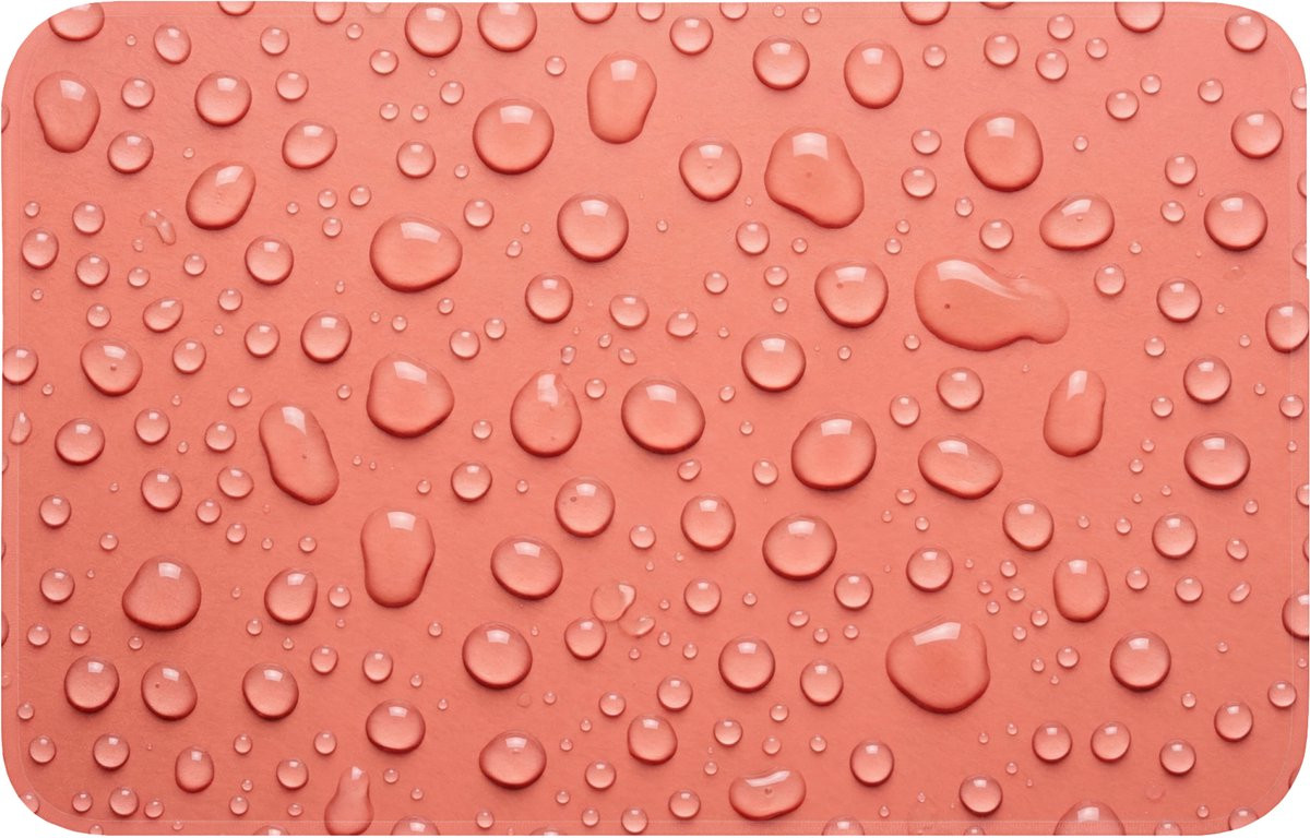 OnlyWow Badmat Roze met Antislip - 80 x 50 cm