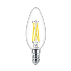 PHILIPS E14 LED Filament Leuchtmittel Kerzenform 2.5W wie 25W warmweisses Licht  klar