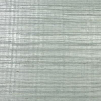 Marnie Grasscloth Wallpaper - Blue Metallic - Ballard Designs