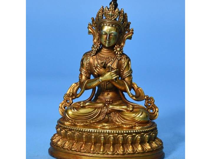 Statue de déesse guanyin à bras croisés tibétains, figurine, accessoires de décoration pour la maison