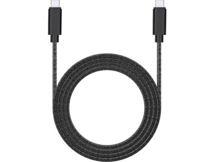 Adeqwat - Câble Usb C Vers Usb-C 2m 100w Noir