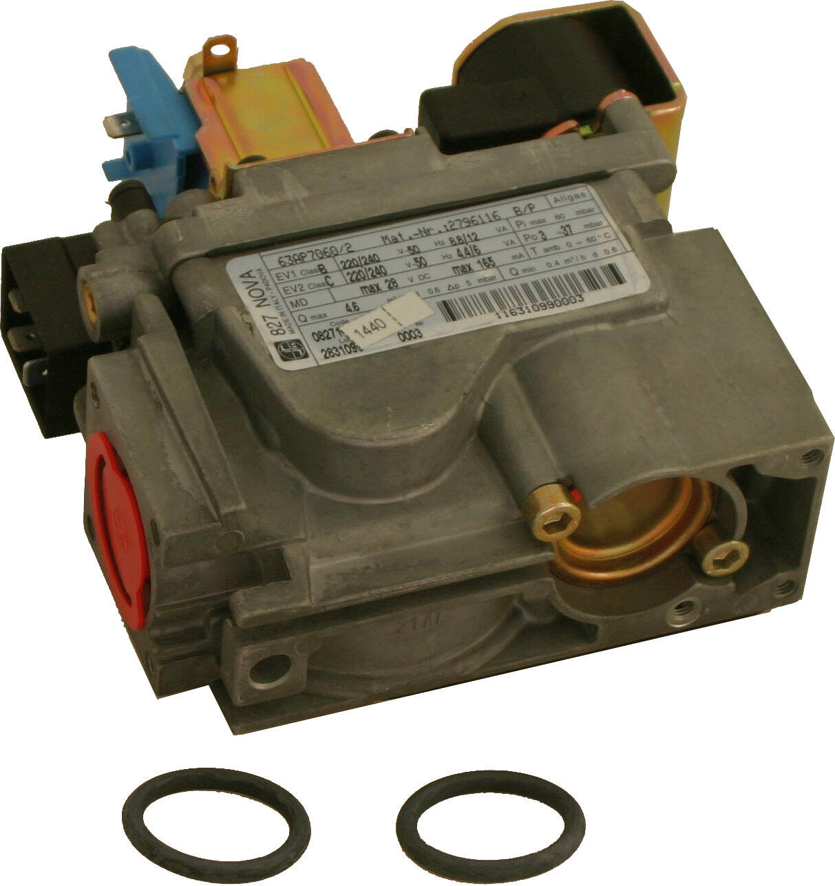 Vanne combinée gaz Wolf SIT827 gaz liquide 8601897 pour GU