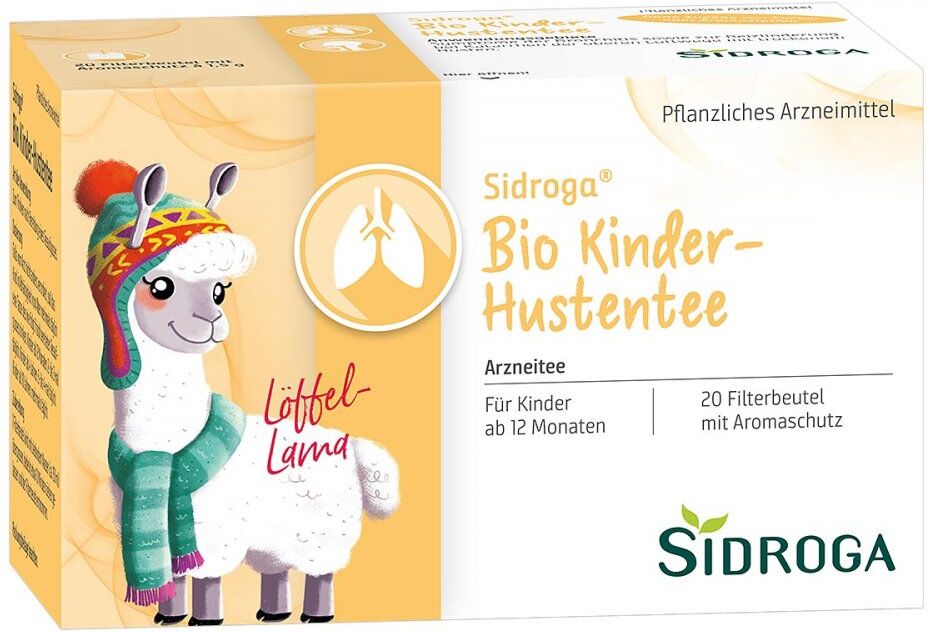 SIDROGA Bio Kinder-Hustentee 20X1.5g