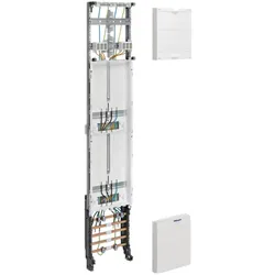 Hager, Systemstromversorgung, Komplettfeld EnBW ZH53Q3N 2Z 1feldrig