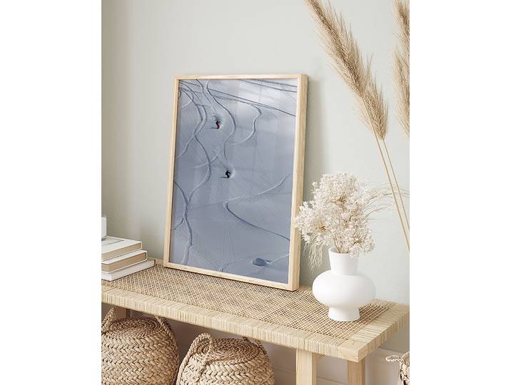 Bild Freeride Rahmen: Massivholz Buche, lackiert Abdeckung: Acrylglas Multicolor 32 x 42cm