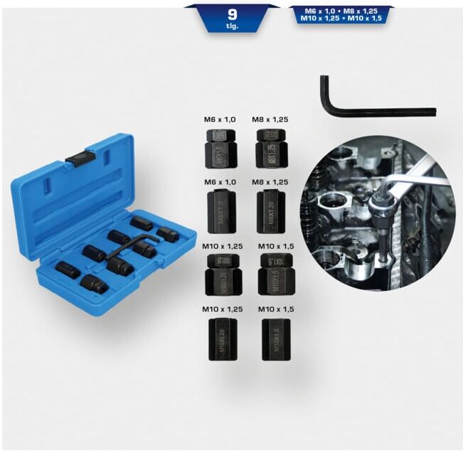 Brilliant Tools Jeu d’extracteurs de goujons (BT542000)