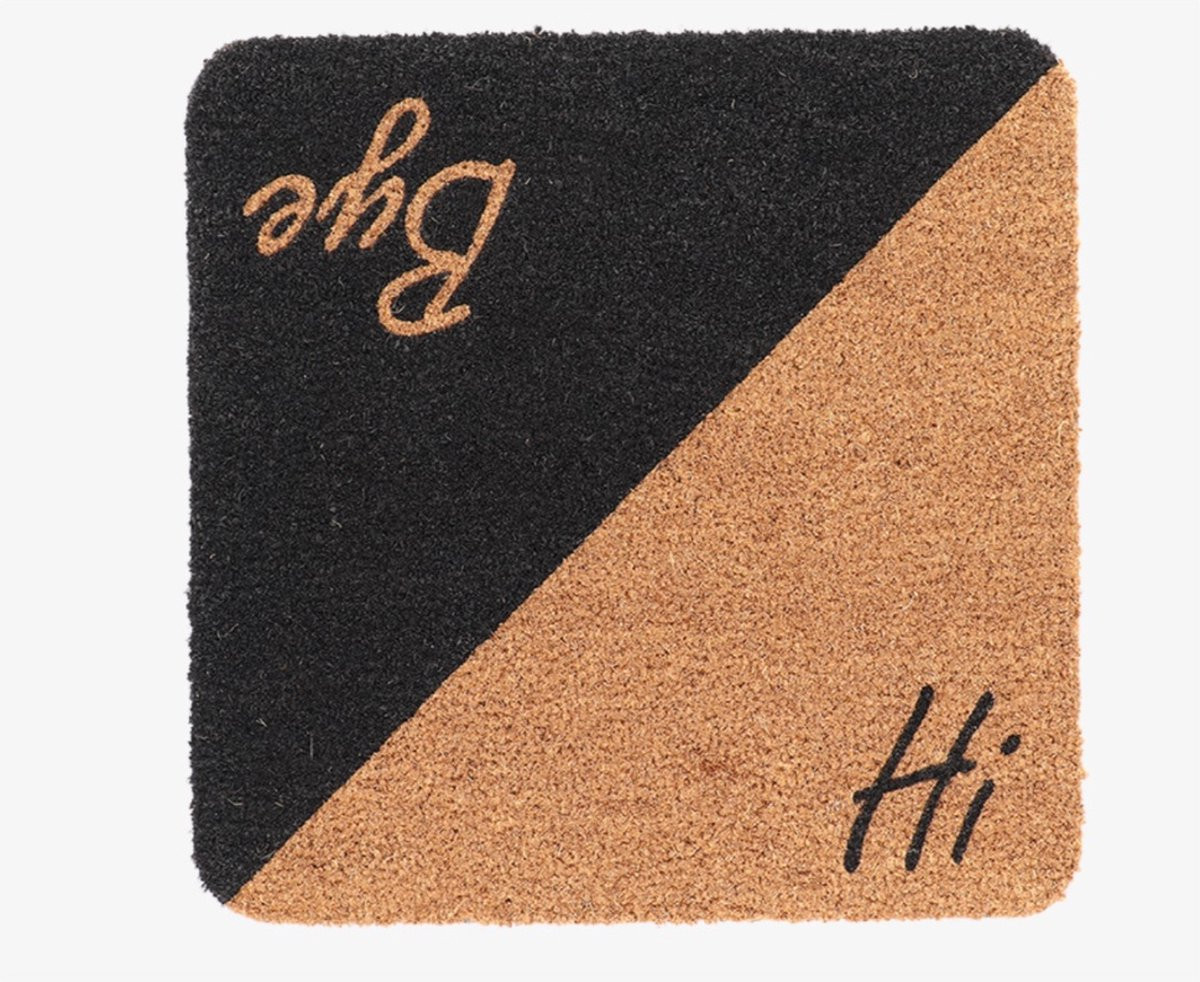 Esschert Design Deurmat Kokos Hi Bye