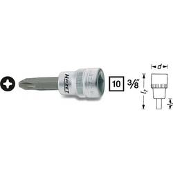 Hazet 8806 8806-PH2 Kreuzschlitz Phillips Steckschlüssel-Bit-Einsatz 10 mm 3/8 PH 2 3/8 (10 mm)
