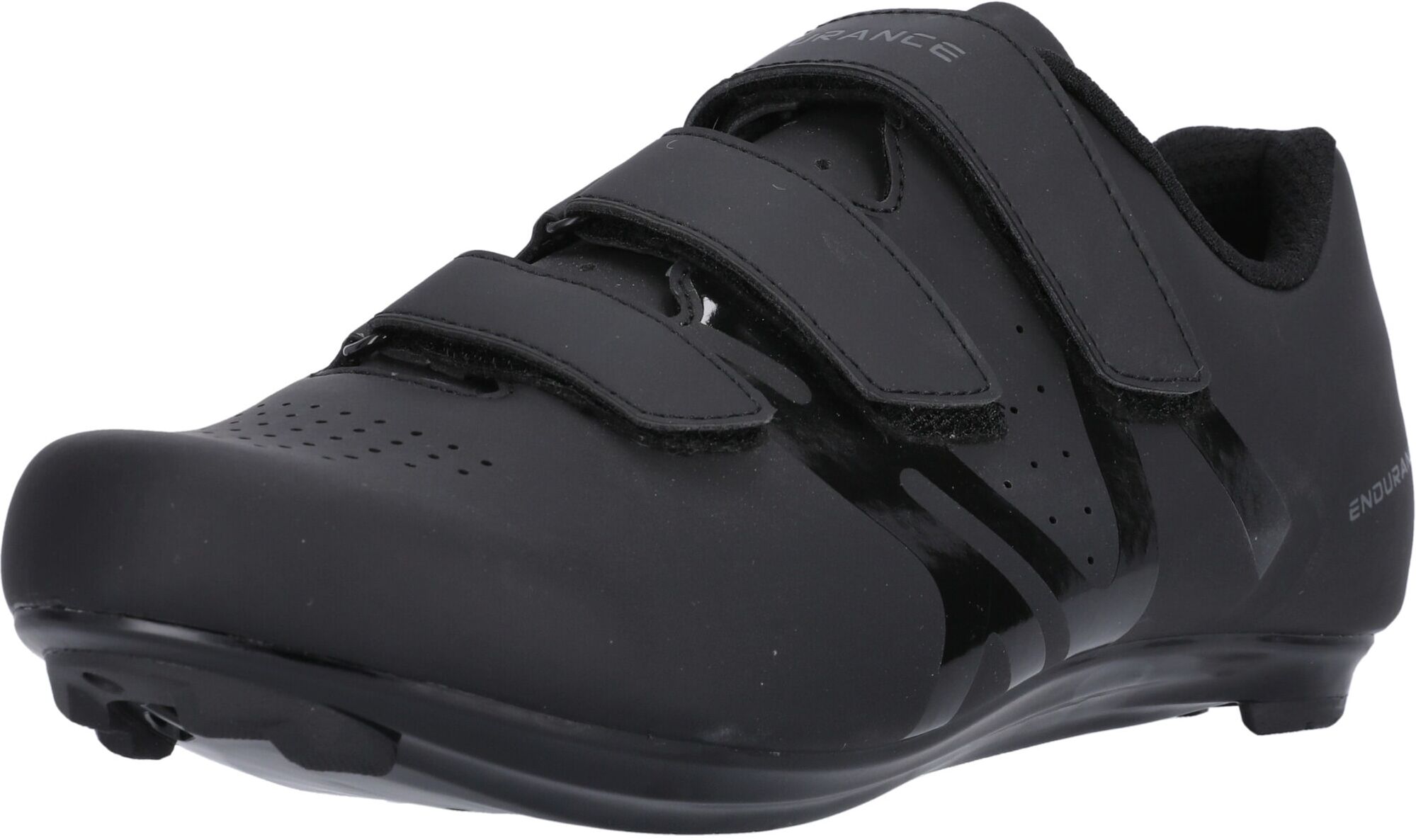 Trainingsschuh ENDURANCE "Wori", Herren, Gr. 38, schwarz, Kunstfaser, Schuhe, mit praktischem Klicksystem