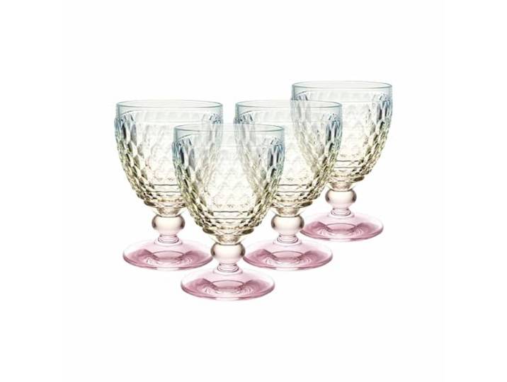 Villeroy & Boch Boston Pearl Weißweinglas 4er Set, Bunt Schimmernd, Spülmaschinenfest, Weinglas, Glas für Weißwein, Buntes Glas, Kristallglas