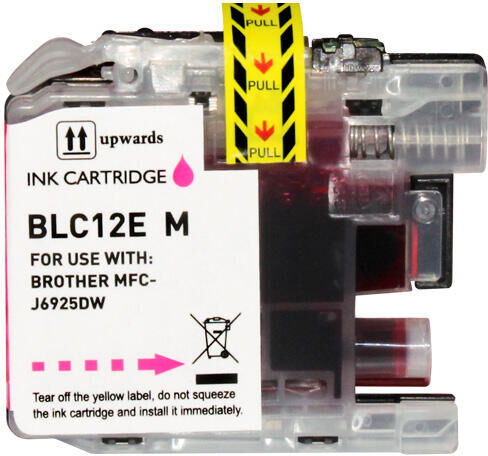 4PAPER Brother LC12E Magenta Compatível