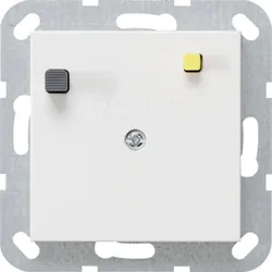 Gira 266403 FI-Schutzschalter 30mA System 55 Reinweiß glänzend