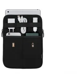rivacase 5617 - Schwarz - Einfarbig - Neopren - Mann - Messenger Bag - 225 mm