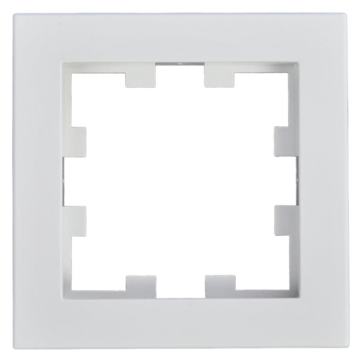Panasonic WDTF00012WHEU1 Karre Plus 55 Abdeckrahmen 1fach weiss (076125)