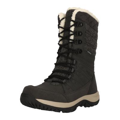 Stiefel MOLS "Bakan", Damen, Gr. 38, grau (dunkelgrün), Kunstfaser, Lederimitat, Schuhe Stiefel, mit wasserdichtem Materisl