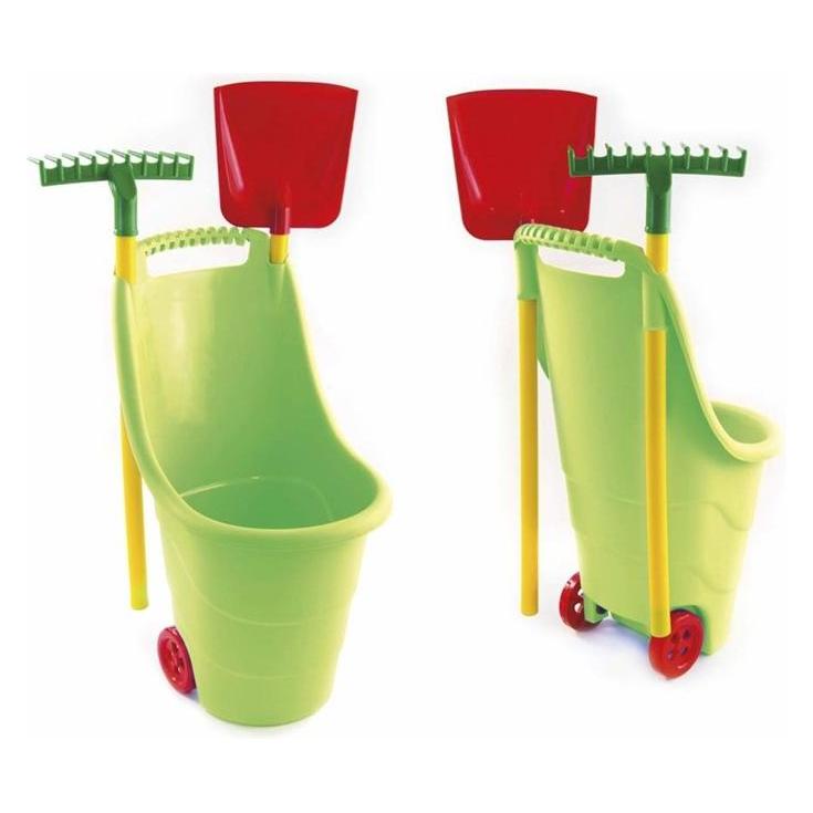 Paradiso Toys Havevogn med skovl og rive til børn (T03296)
