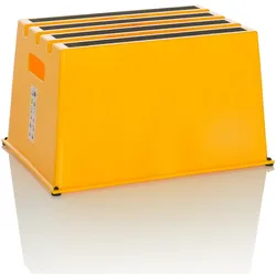 Tritthocker / Trittstufe TIO-E1 Kunststoff gelb hjh OFFICE