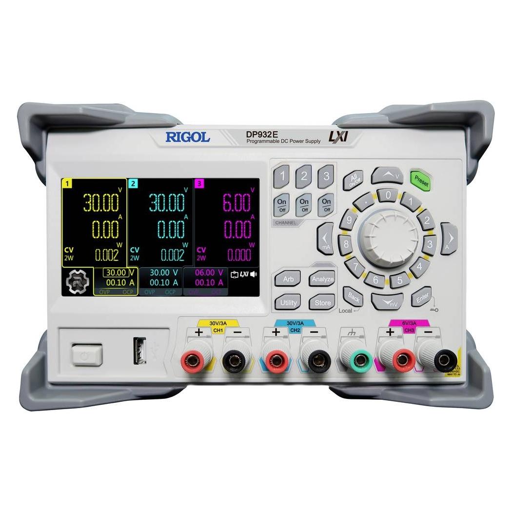 Rigol DP932E Labornetzgerät, einstellbar 0 - 30 V/DC 0 - 3 A 198 W USB, LAN An (DP932E)
