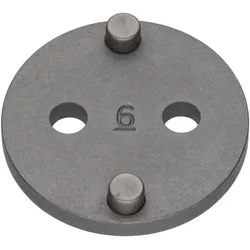 VIGOR Adapterplatte, 6, V3760-6, 42 mm