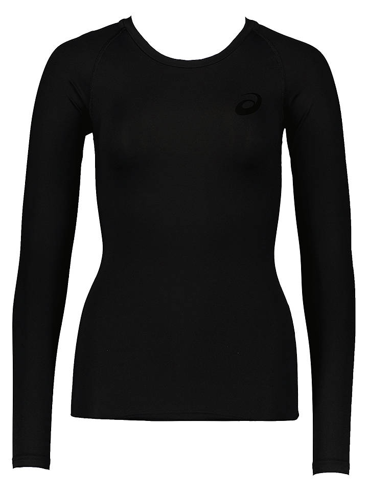 asics Funktionsshirt in Schwarz - M