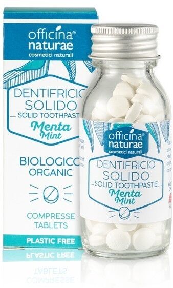 officina naturae Dentifricio Solido in Pastiglie alla Menta