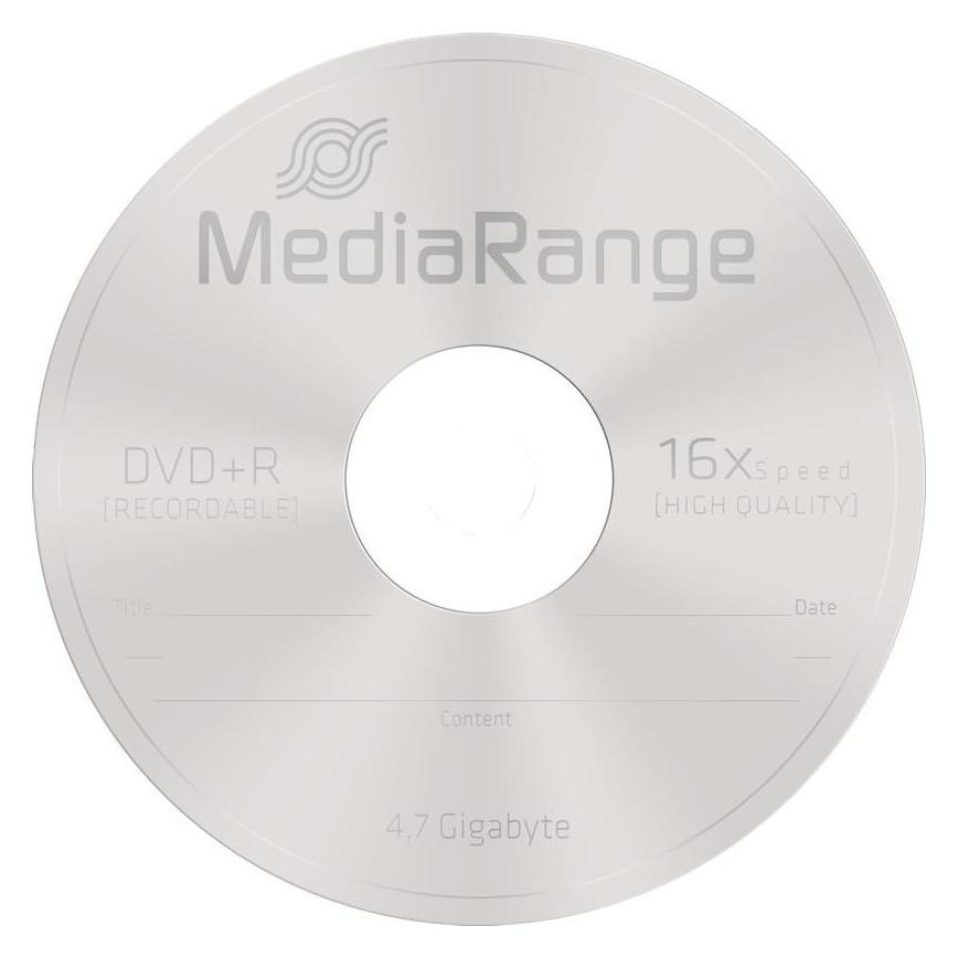 MediaRange DVD+R 4.7GB, 50er Spindel (50x) (MR445)