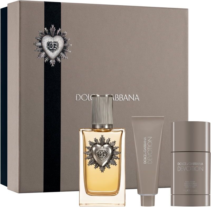 Dolce&Gabbana Devotion For Men EDP Trio Gift Set coffret cadeau pour homme