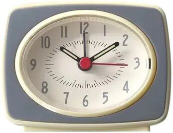 Daily Discovery Nordic Glow In The Dark Alarm Clock Battery Powered Bedside Clock For Students And Home Decor b