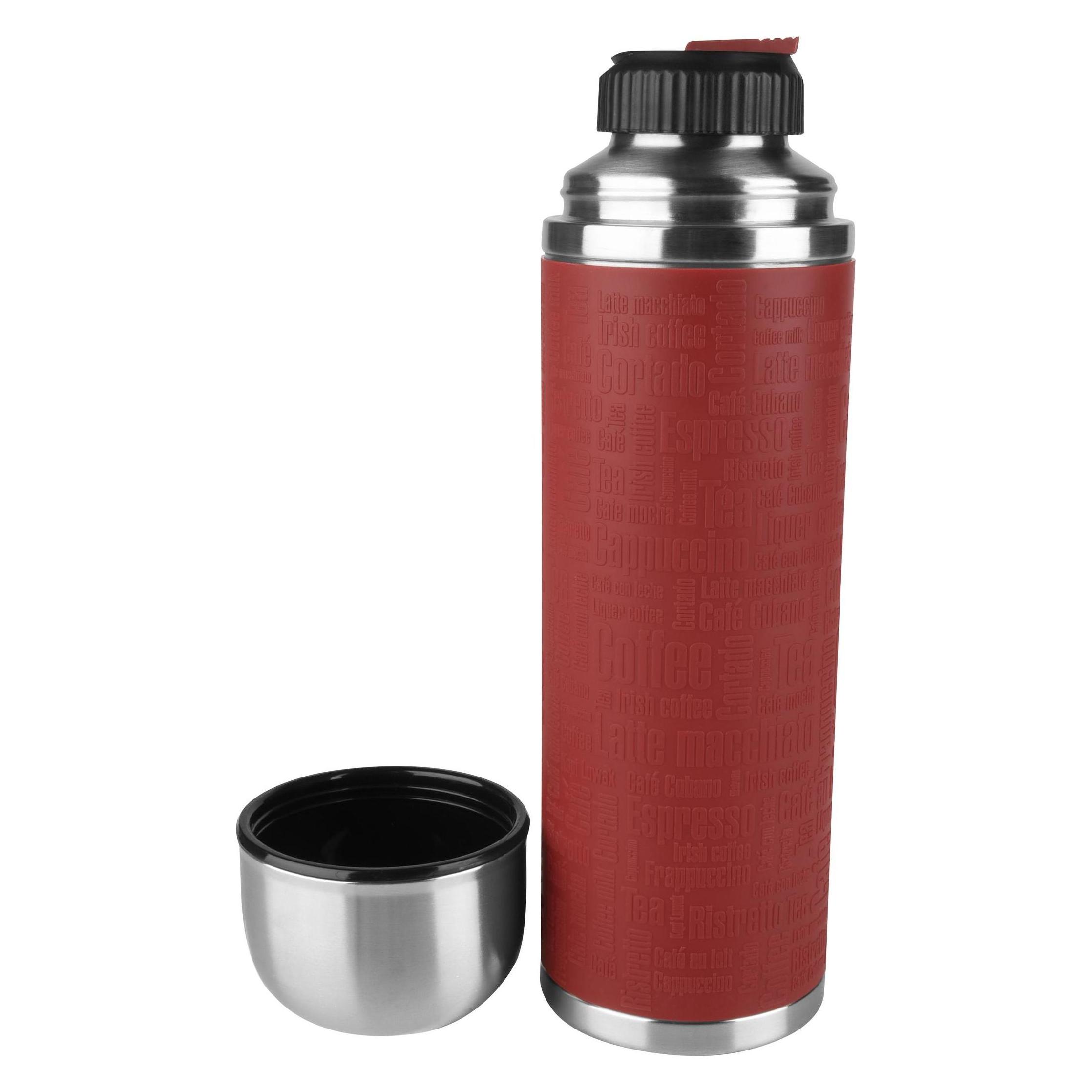 Tefal K30684 Thermosflasche 1 l Rot Edelstahl (1 l) (K3068414)