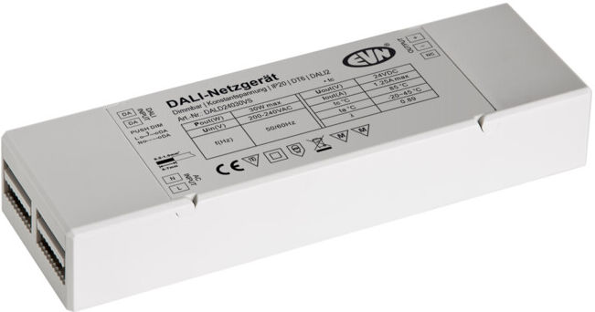 EVN Récepteur variateur DALI DALD24030VS avec alimentation électrique (DALD24030VS)