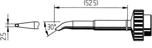 Ersa 0612HD Lötspitze Spitzen-Größe 2.50mm Inhalt 1St.