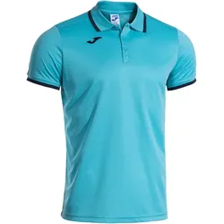 JOMA Combi Premium Poloshirt 013 - türkis fluor XXL