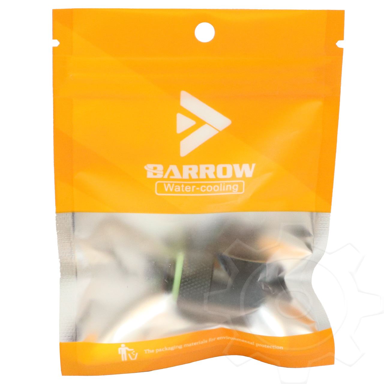 Barrow Adapter 90 Grad G1/4 Zoll AG auf G1/4 Zoll IG - drehbar, schwarz