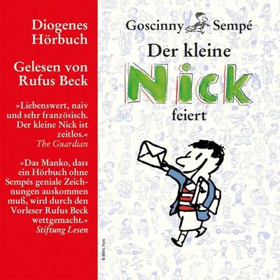 Der kleine Nick feiert - René Goscinny,Jean-Jacques Sempé, Audio, 9783257691191