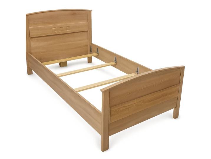 bv-vertrieb Schlafzimmer-Set Seniorenbett Komfortbett Nachtkonsole Eiche sonoma dekor, (1-tlg), Eiche sonoma dekor