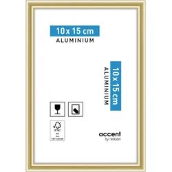 Nielsen Bilderrahmen Accent Aluminium 10 x 15 / Gold