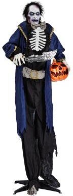 NO 6FT Headless Pirate with Glowing Eyes and Voice Activated Motion Sensor Halloween Decoration