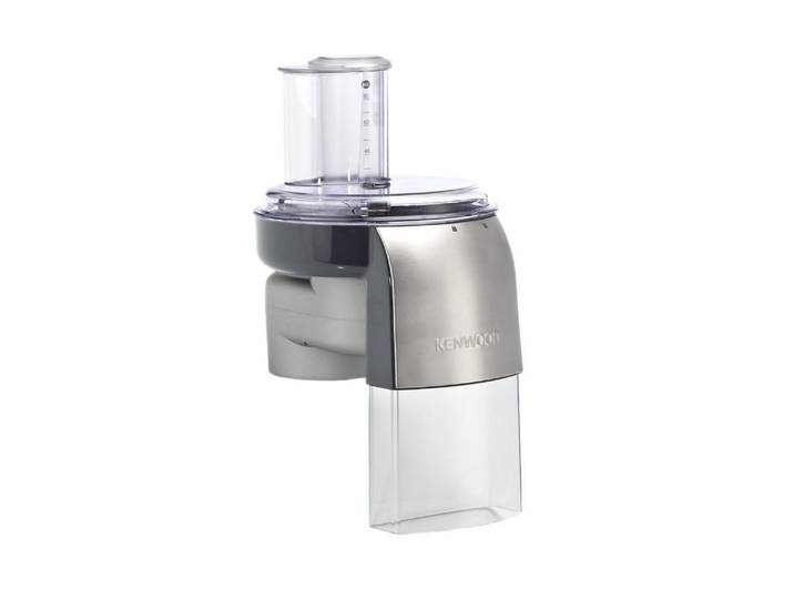 Hobelaufsatz KENWOOD AT340 , grau (grau, silberfarben, transparent), B:17,5cm H:22cm T:20,5cm, Aluminium, Kunststoff, Küchenmaschinen-Aufsätze, Hobelaufsatz