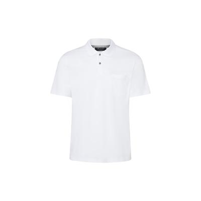 Poloshirt MAERZ MUENCHEN "Maerz Muenchen 648000 Poloshirt Herren Bekleidung", Herren, Gr. 52, weiß, 100% Baumwolle, Shirts