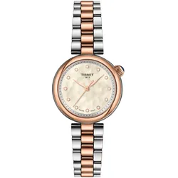 Tissot Desir Quarz 28 mm Perlmutt mit Diamanten Damenuhr T152.010.22.116.01