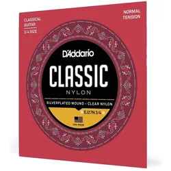 D'Addario EJ27N 3/4 Scale, Saiten
