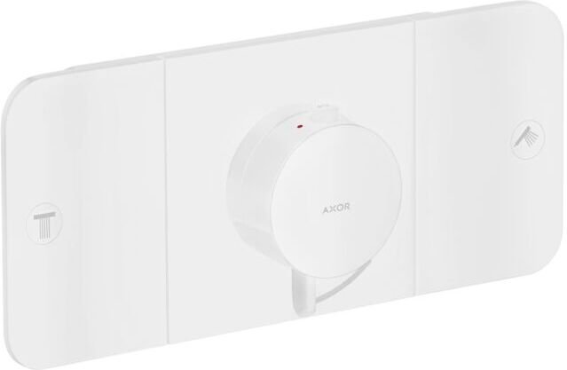 Hansgrohe Axor One Fertigmontageset 45712700 Unterputz-Thermostatmodul, 2 Verbraucher, mattweiß