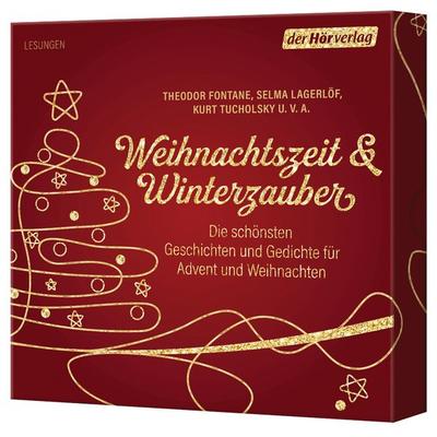Weihnachtszeit & Winterzauber - Wilhelm Busch,Theodor Fontane,Selma Lagerlöf,Joachim Ringelnatz,Kurt Tucholsky, CD, 9783844543926