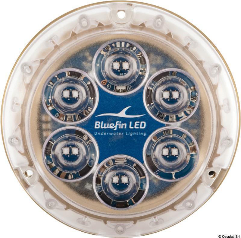 Osculati Piranha P12 LED onderwaterlamp, wit