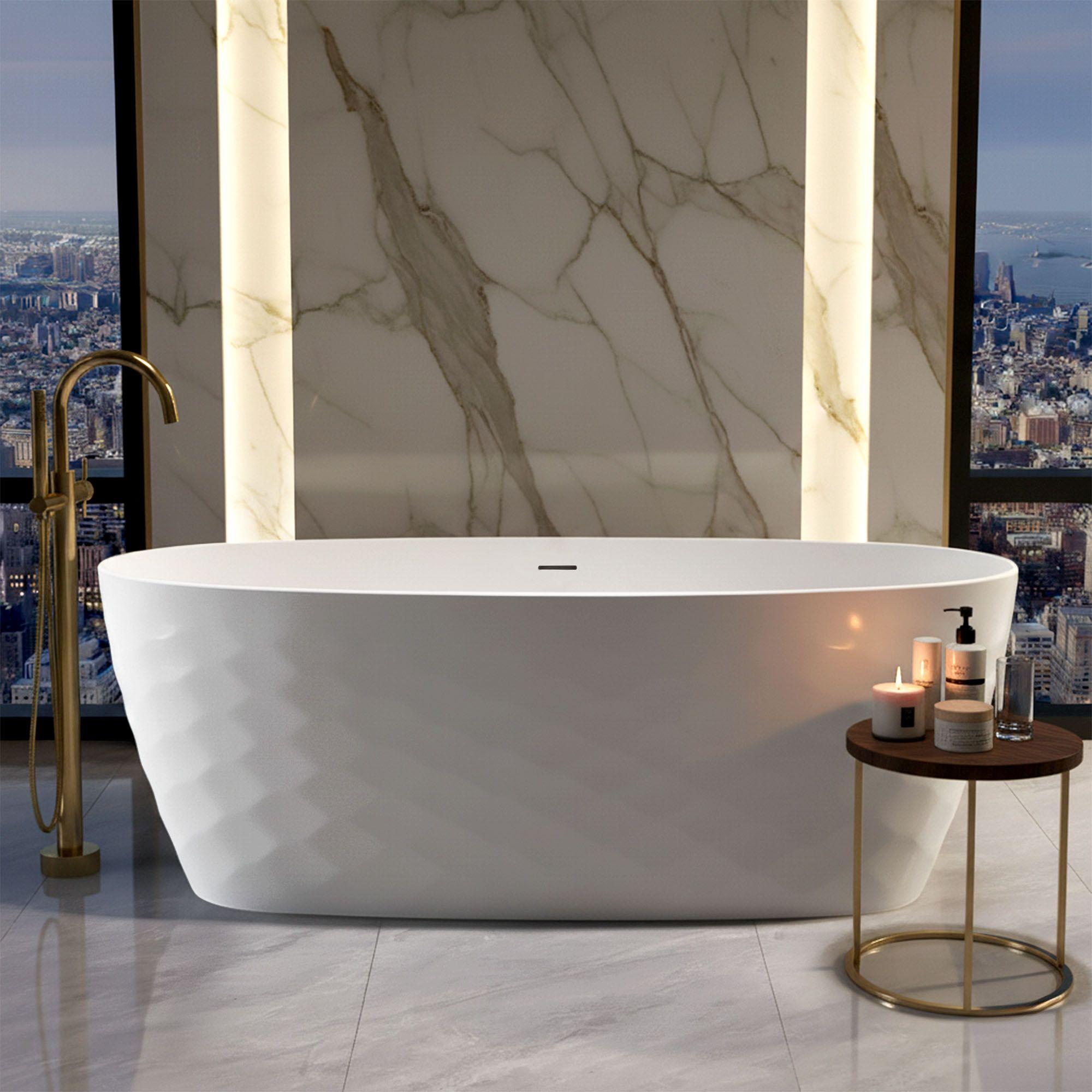 Freistehende Badewanne Rea Gaja 170 White